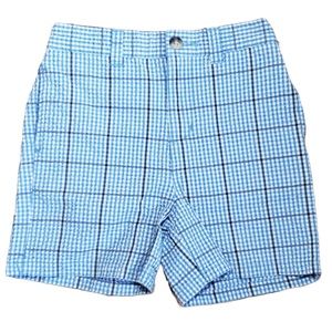 VINTAGE 90s Ralph Lauren Sport Baby Boys Casual Blue Seersucker Summer Shorts 3T